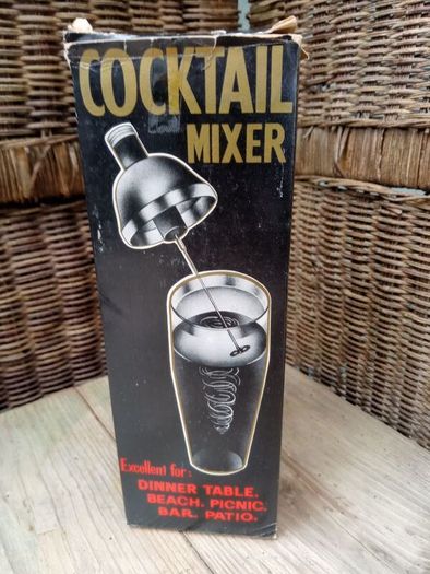 vintage cocktail mixer