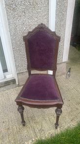 Antique Victorian Mahogany original horsehair filling