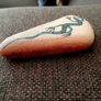 Hand-Painted Gecko Stone Image 2
