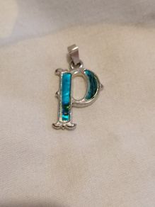 letter P pendant