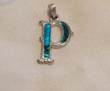 letter P pendant