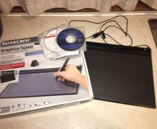 Silver Crest Graphics Tablet