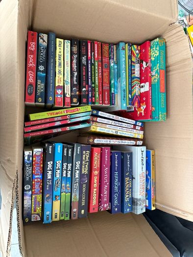selection of kids books