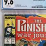 Punisher War Journal Issue 3 CGC 9.6 Certified Graded Comic 1989 Image 2