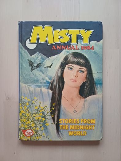Misty Annual 1984 Vintage Hardback Girls Horror Suspense Romance Comic Book