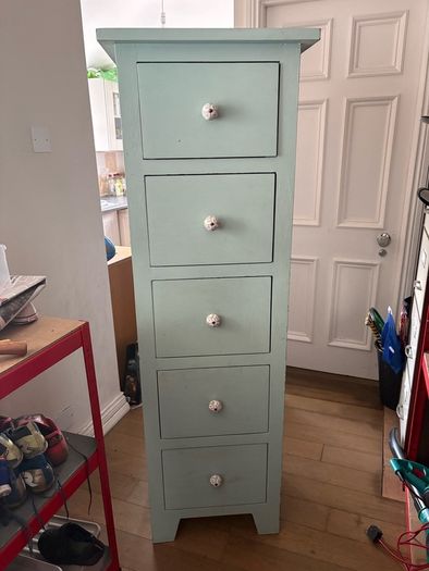 Tall chest of drawers