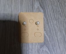 New pearl earrings