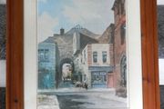 Colin Gibson Temple Bar Arch print Framed 28 euro