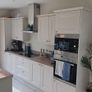 Cashmere Kitchen and Sage Green Island Image 4