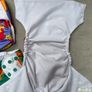 Reusable Pocket Cloth Nappies  9 2 Wraps One Size Image 3