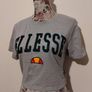 Ellesse Grey Crop Top Image 4