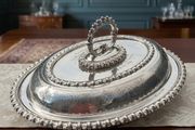 Victorian Walker and Hall Silverplate Serving Dish
