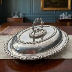 Victorian Walker and Hall Silverplate Serving Dish