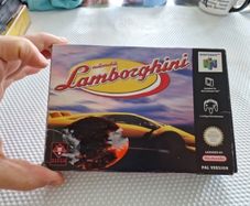 Lamborghini Nintendo 64 N64 Arcade Retro Games Original