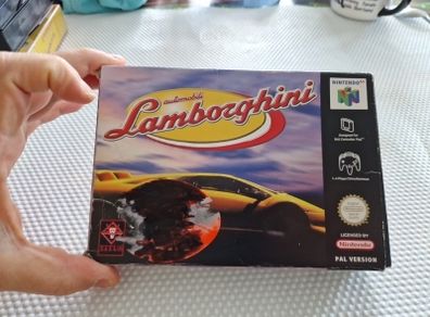 Lamborghini Nintendo 64 N64 Arcade Retro Games Original