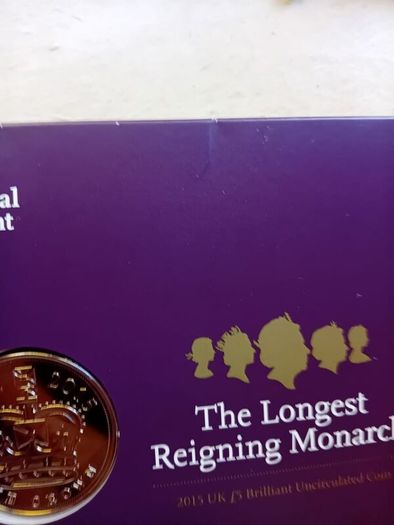 The Longest Reigning Monarch Commerative Coin