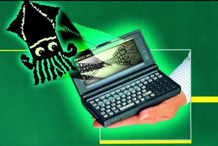 Vintage Dos computer palmtop Hp 200LX