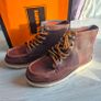 Men's Leather Moc Toe Boots UK 9/EU 43,SL-Saint Image 5