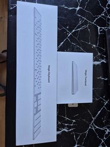 Apple Magic Keyboard with Touch ID and Magic Trackpad