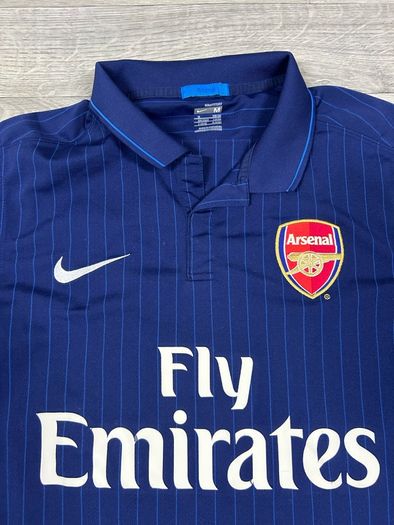 Vintage 2009 Nike Arsenal London Van Persie Jersey Shirt Mens Medium