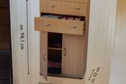 drawers chest cabinet bedroom wooden