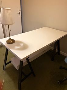 large Ikea Desk and storage drawers