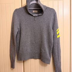 Zadig & Voltaire wool quater zip