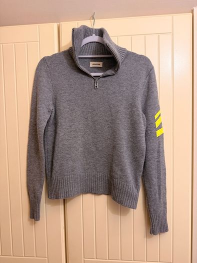 Zadig & Voltaire wool quater zip
