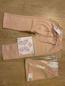 H&M joggers + free stick on earrings