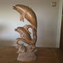 Vintage Wood Carving X 2. ( Reduced) Image 2
