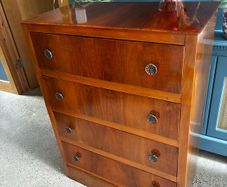 1940's Walnut Chest of Drawers