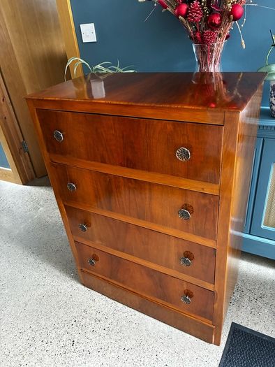 1940's Walnut Chest of Drawers
