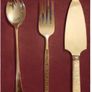 Large Vintage British Serving Trio: Brama England & Sheffield Steel Image 2