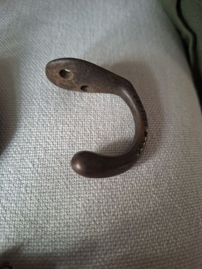 Antique cast iron hooks