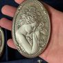 Gorgeous Vintage Italian Silver Plated Art Nouveau Wall Plaques Image 7