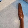 Giant African fork, wooden decorative utensils with image on the end  handle., farmhouse decor. 80 x 12 cm. Image 7