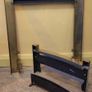Brass effect gas fire surround Image 2
