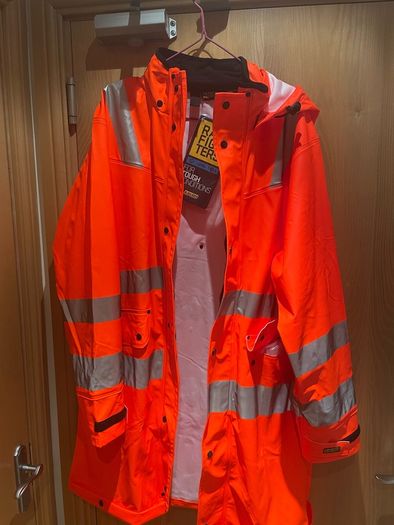 Hi vis Rain Jacket