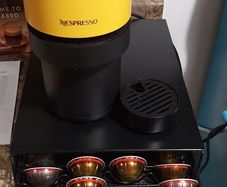 Nespresso Coffee Machine & Capsule Pod holder