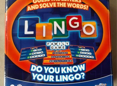 Lingo board game
