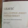 Single fitted bed sheet 100% cotton Image 2