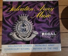 Salvation Army Music Marches No 2 45 RPM Extended Play Regal Zonophone ERZ 8252 Mono 1961