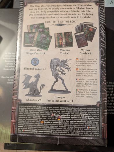 Cthulhu Death May Die Kickstarter Collection Fear of the Unknown Season 4 CMON