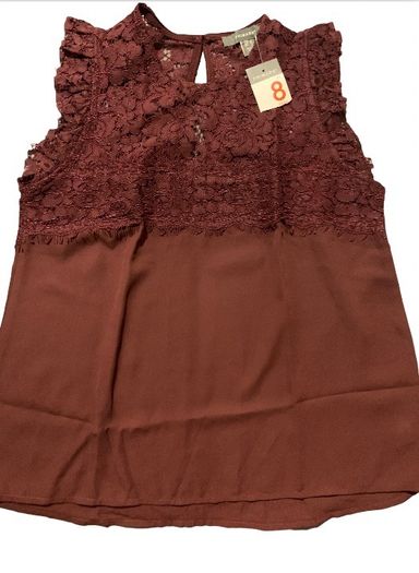 Sleeveless Top Size 8 BNWT