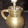 Heavy unusal solid brass lamp Image 2