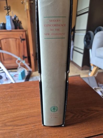 Unique Item. Vintage SlipC. Modern Concordance to the New Testament. 1976. Religious.Bible.