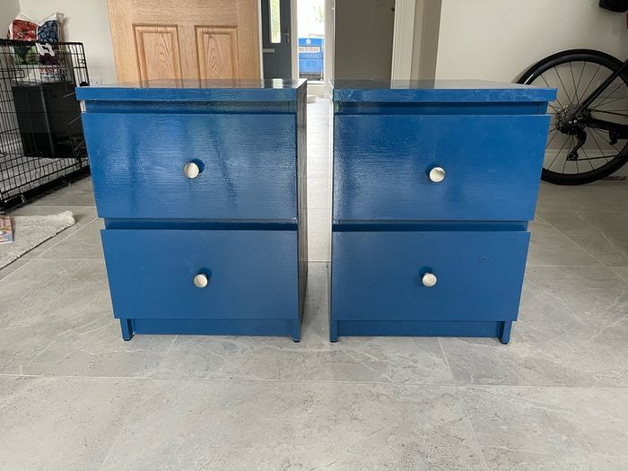 Bedside Lockers x 2