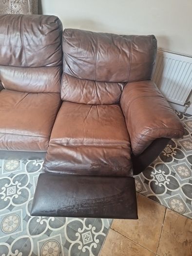 leather couch