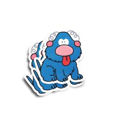 Zuppy The Den Dog Glossy Sticker 3-Pack