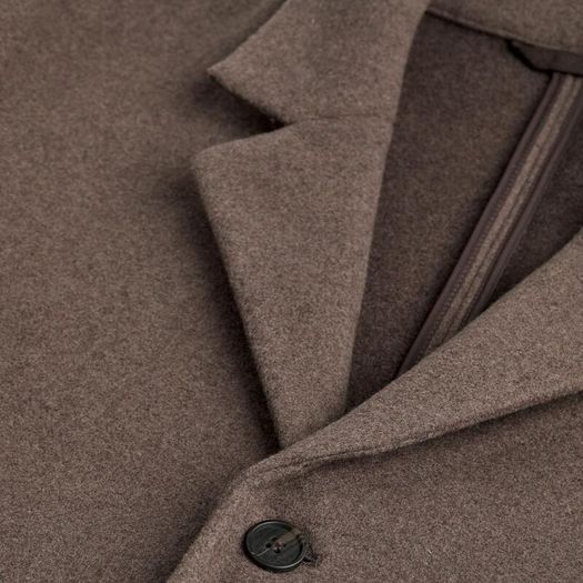 H&M Wool-blend coat - Dark beige